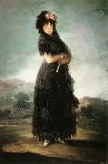 Francisco de Goya Portrait of Mariana Waldstein, 9th Marchioness of de Santa Cruz oil